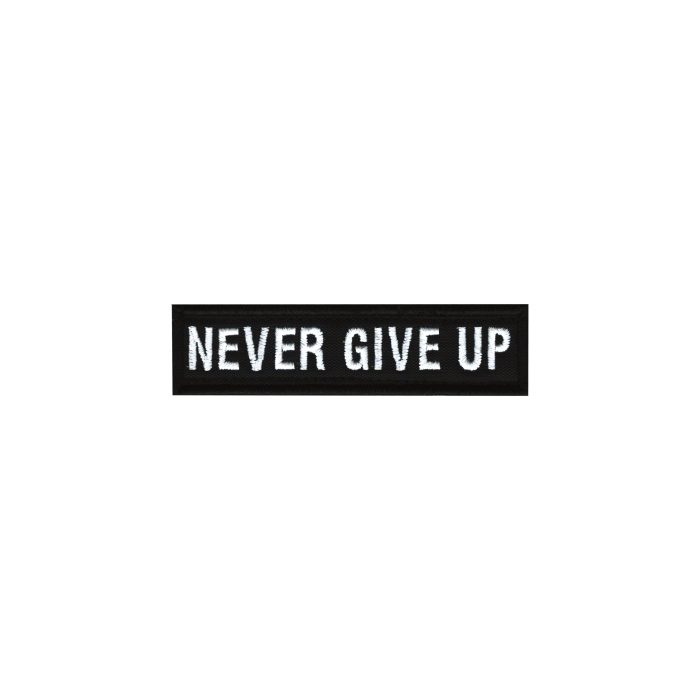 استیکر never give up - Image 1