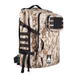 کوله 55 لیتری کامپیوتری خاکی - تصویر 3