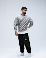 سویشرت - طوسی - تصویر 8