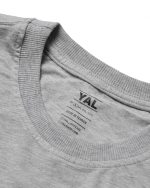 تیشرت بیسیک طوسی - تصویر 3