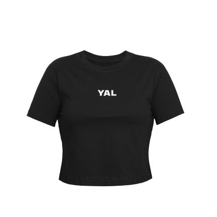 کراپ زنانه - مشکی