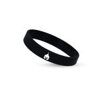 دستبند سیلیکونی من_یَل_هستم -  مشکی - تصویر 4