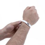 دستبند سیلیکونی YAL -  سفید - تصویر 7