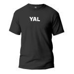 تیشرت بیسیک با نوشته یَل بزرگ