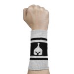 مچ بند حوله ای طوسی - تصویر 3