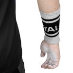 مچ بند حوله ای طوسی - تصویر 6