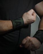 مچ بند پارچه‌ای سبز - تصویر 2