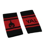 مچ بند حوله ای مشکی قرمز - تصویر 2