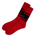 جوراب اتلت قرمز