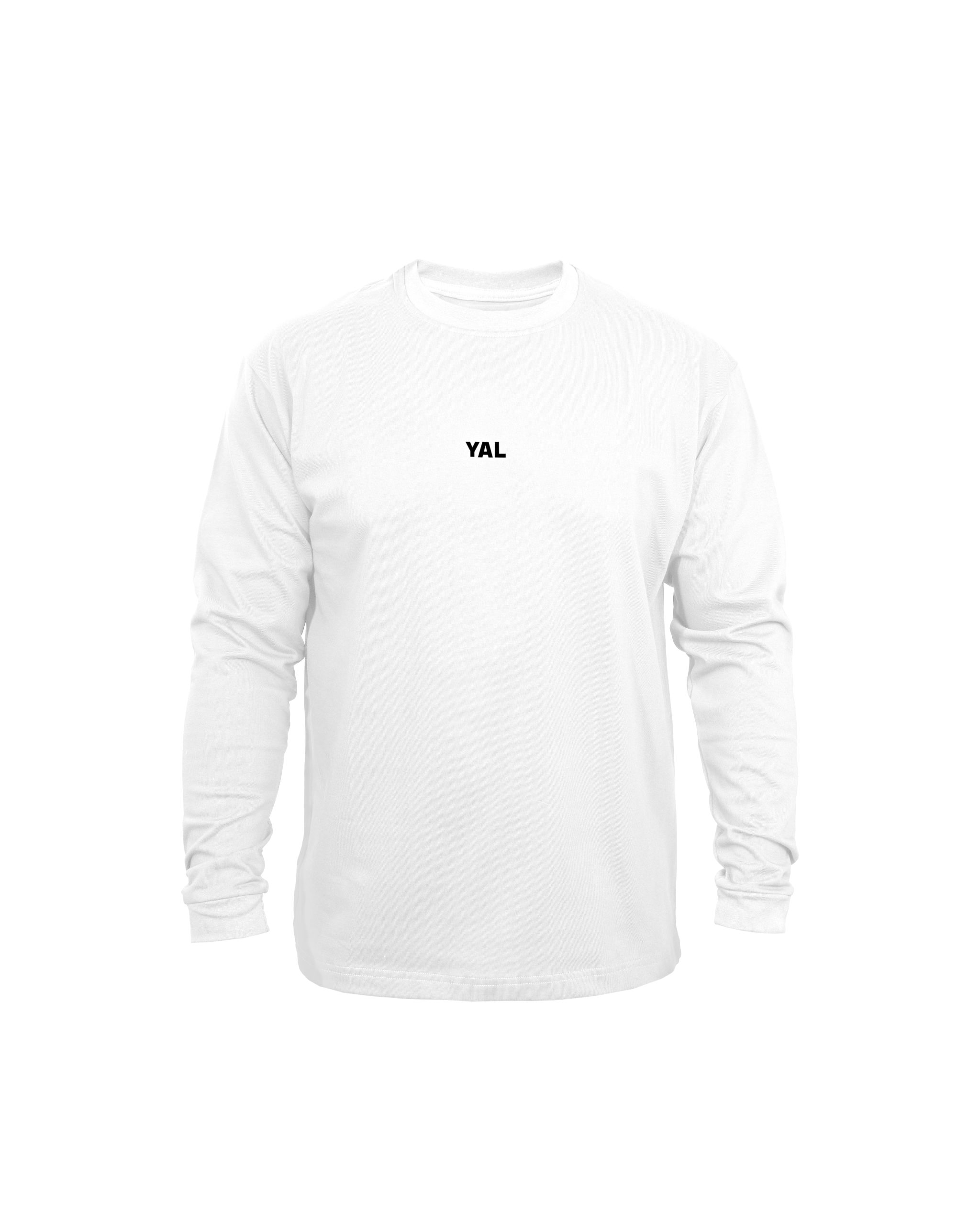 YAL_Sweatshirt_White (2) تیشرت آستین بلند - سفید - تصویر 1