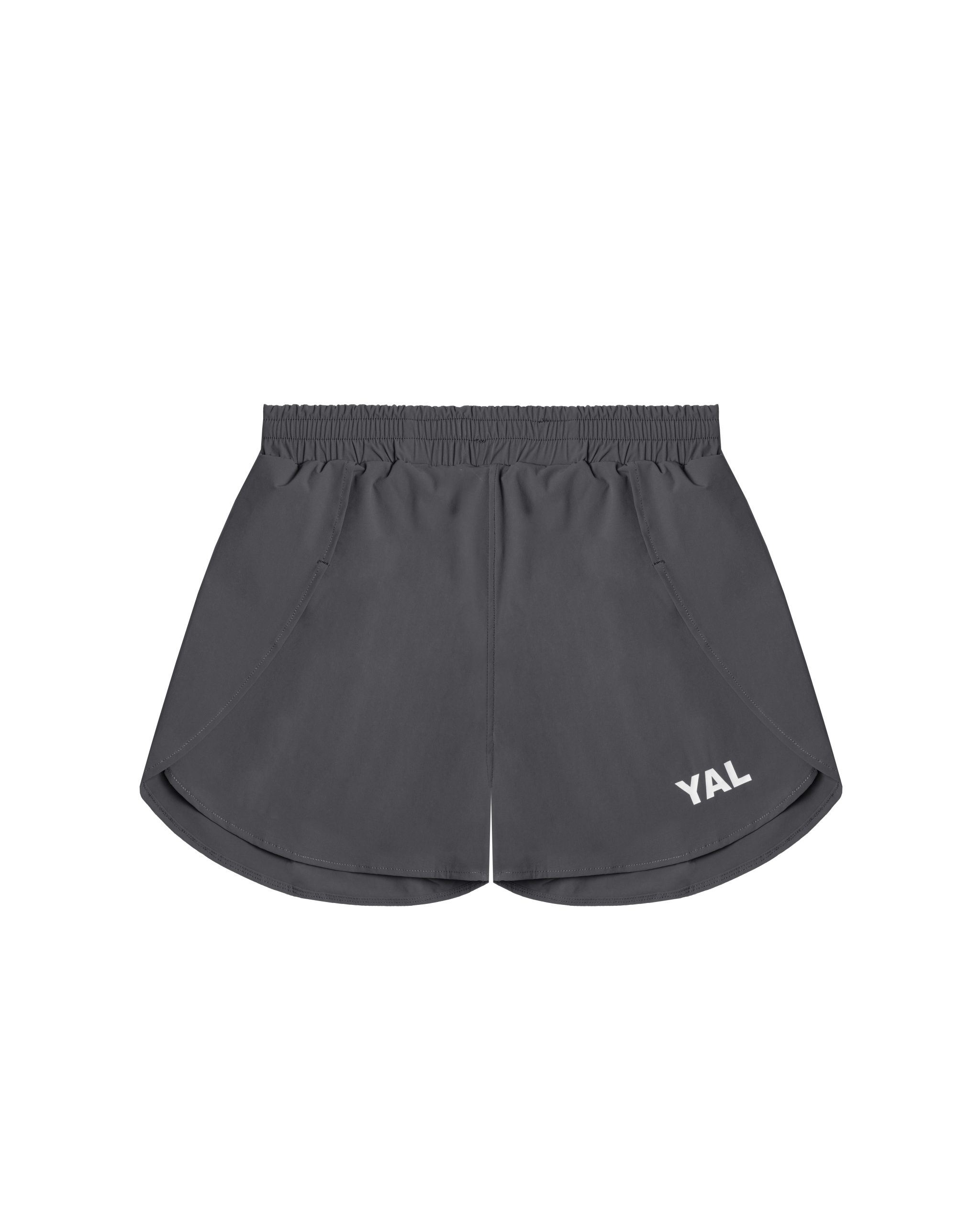 YAL_W_shorts_2(1) شلوارک اسپرت استایل زنانه - طوسی - تصویر 1