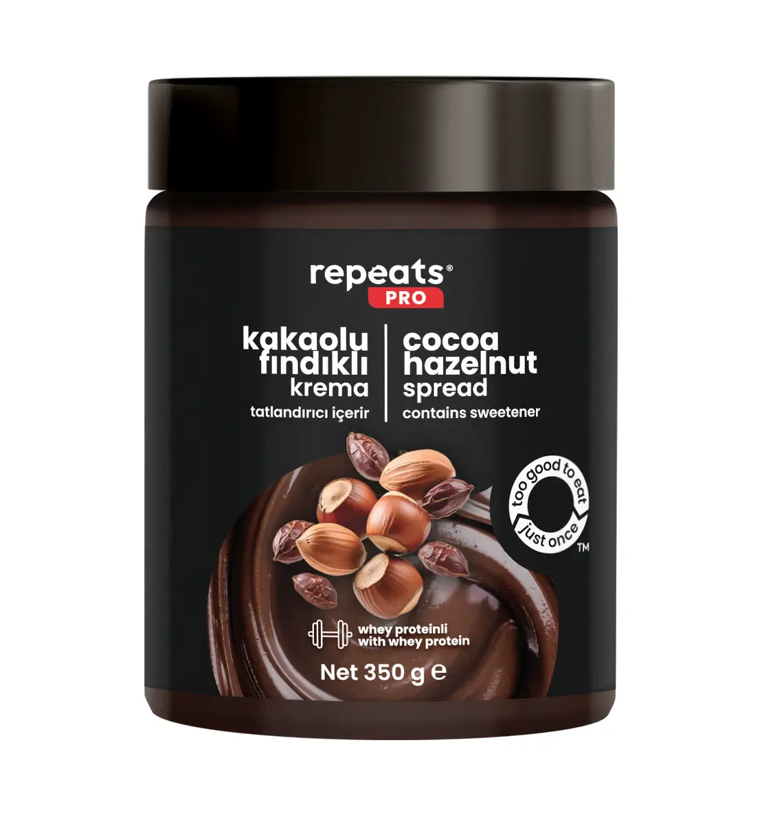 PRO-TR-SPREAD-HC کرم شکلات فندق - پروتئینی - تصویر 1